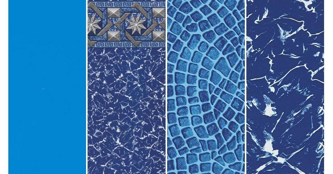 Four pool liner options